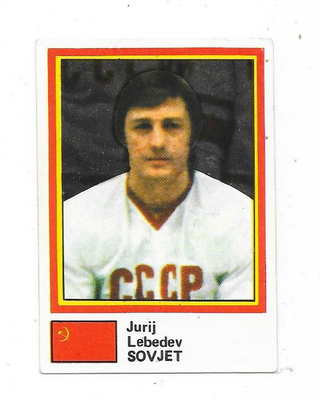 1981 SWE Semic MM -81 Tarra #47 Juri Lebedev , CCCP