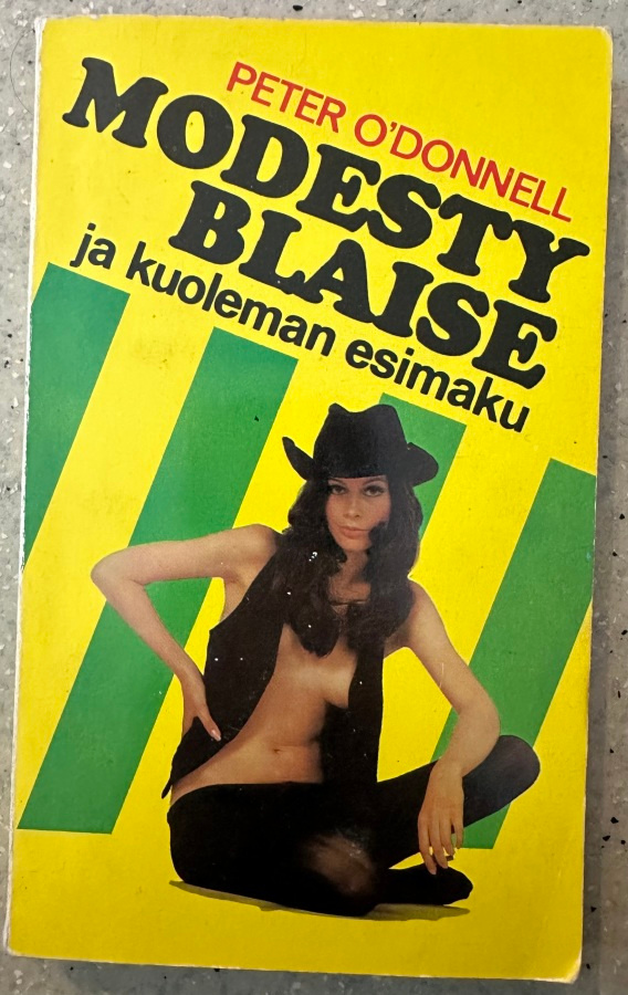 [Kirja] PETER O’DONNELL: MODESTY BLAISE JA KUOLEMAN ESIMAKU