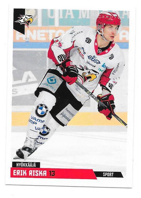 2019-20 CardSet #138 Erik Riska Sport