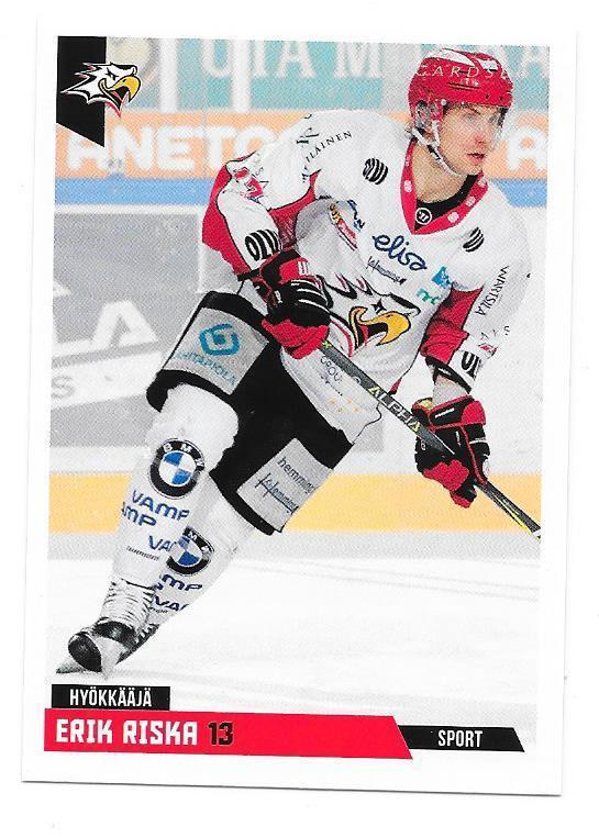 2019-20 CardSet #138 Erik Riska Sport