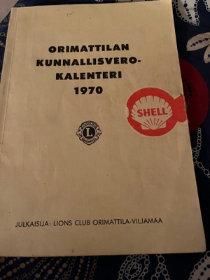 Orimattilan kunnallisverokalenteri1970