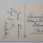 Vanha käsipostissa kulkenut kortti 9/6, signeeraus epätarkka - pikkukuva 3