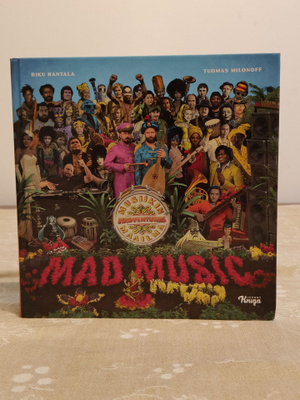 Mad Music - Kirja + 7" lp-single Hajotkaa pakkaseen