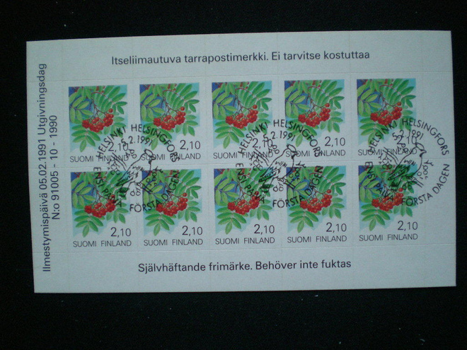 FDC-leimattu arkki Pihlaja 1991 - LaPe 1123B o