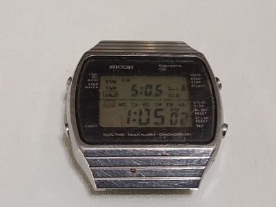 Vintage, RICOH Chronograph -Multi Alarm