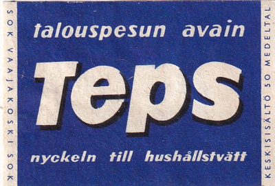 Teps, talouspesun avain . SOK . s54