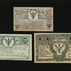 Itävalta Notgeld 10, 20, 50 Heller, Muenzbach 1920 - pikkukuva 2