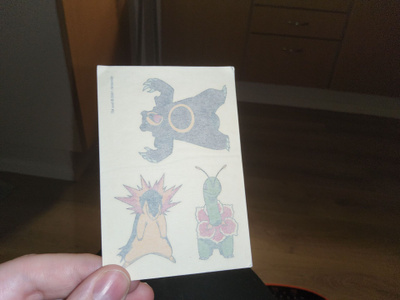 TM and 2001 Nintendo Pokémon tatuoinnit