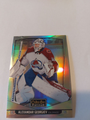 2024-25 O-Pee-Chee Platinum Rainbow #25 Alexandar Georgiev
