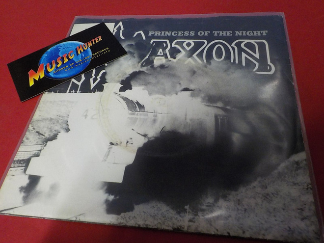 SAXON - PRINCESS OF THE NIGHT M-/EX+ 7'' SINGLE