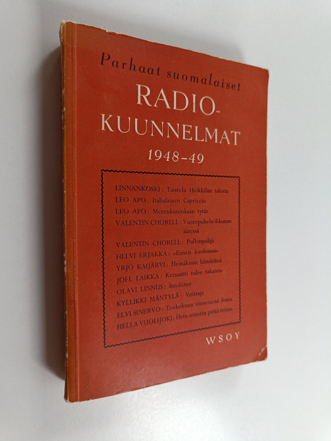 Olavi (toim.) Paavolainen : Parhaat suomalaiset radiokuun...