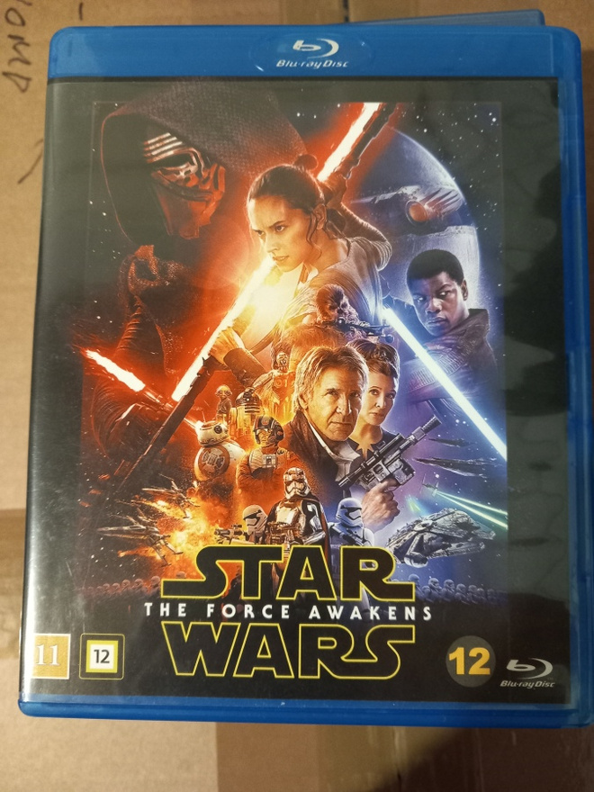 Star wars Force awakens Nordic Blu-ray