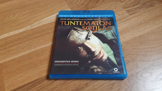 Tuntematon Sotilas 1985 Rauni Mollberg Blu-ray Suomijulkaisu