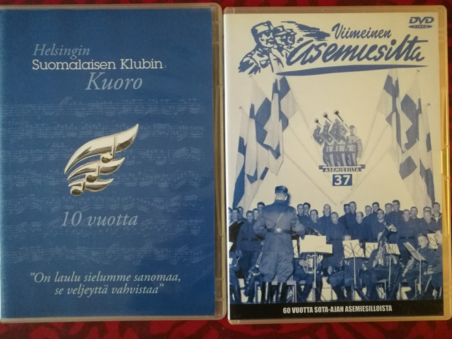 VIIMEINEN ASEMIESILTA&HELSINGIN SUOMAL. KLUBIN KUORO-3 DVDtä