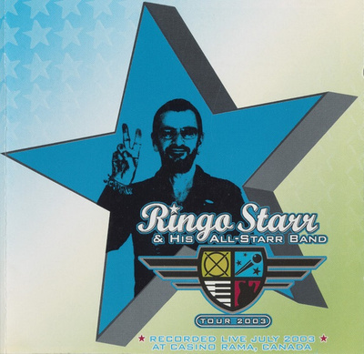 RINGO STARR:TOUR 2003 CD-KIRJASTOPOISTO