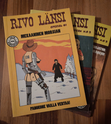 Rivo Länsi sarjakuvapaketti