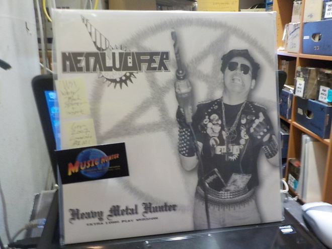 METALUCIFER - HEAVY METAL HUNTER LP GERMANY 2007 UUSI