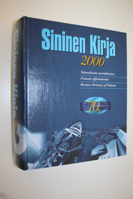 Sininen kirja 2000 : Talouselämän suurhakemisto = Finland...