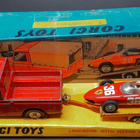Corgi Toys Land Rover ja Ferrari trailerilla - pikkukuva 1