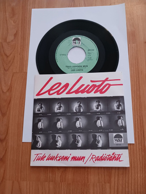 Leo Luoto – Tule Luokseni Mun 7" ps orig 1980 Pop Rock mint