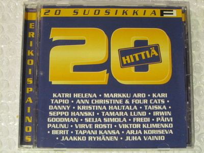 Kokoelma • 20 Suosikkia • Erikoispainos CD
