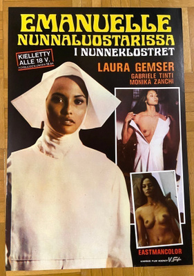 Elokuvajuliste: Emanuelle nunnaluostarissa (Laura Gemser)