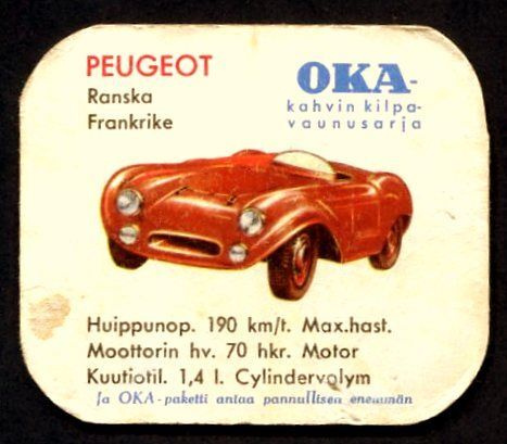 OKA Kilpavaunusarja, PEUGEOT
