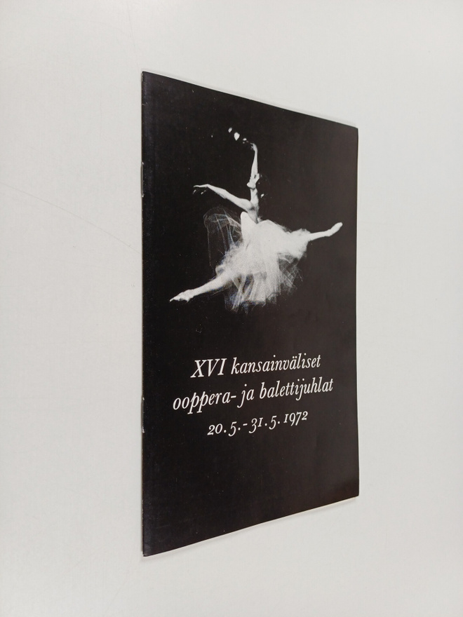 XVI kansainväliset ooppera- ja balettijuhlat 20.5.-31.5.1972