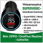 Pikalataus / SuperVooc-autolaturi + 1m OnePlus-johto #31424 - pikkukuva 1