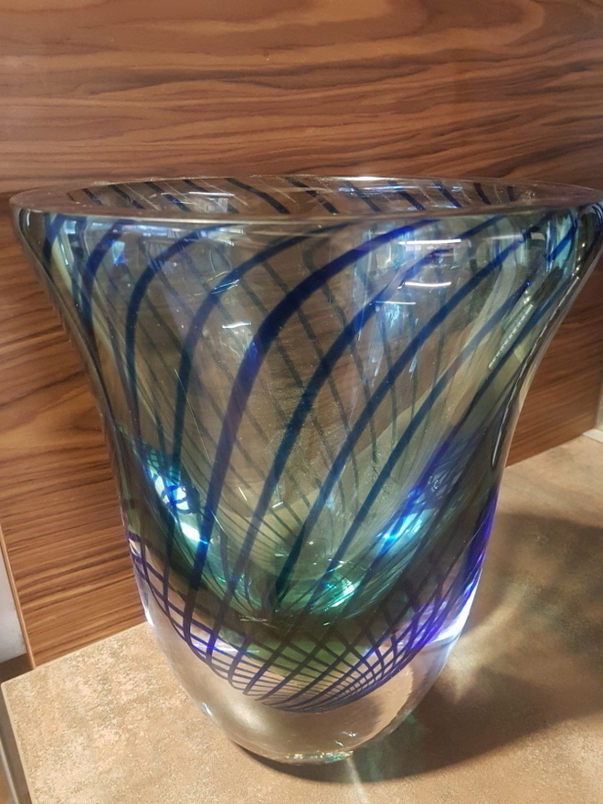 Kari Alakoski Iittala 2000 filigraani maljakko