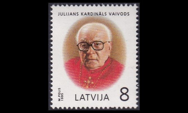 Latvia 406 ** Kardinaali Julians Vaivods (1995)