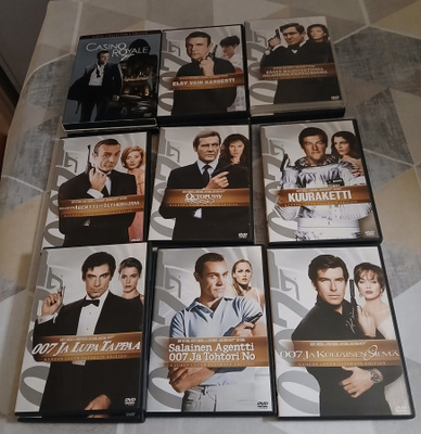 James bond elokuvat 5e / kpl