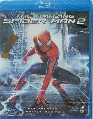 THE AMAZING SPIDER-MAN 2 BLU-RAY