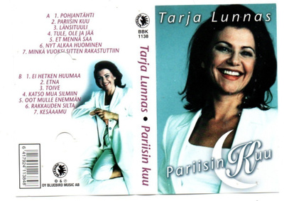 Tarja Lunnas Pariisin kuu c-kasetti