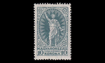 Unkari 369 ** Sándor Pet?fi 10 Kr (1923)