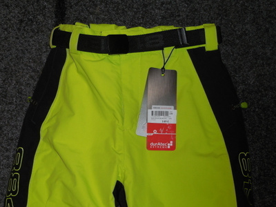 UUDET 8848 toppahousut / lasketteluhousut 150 cm *LIME*