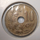 Belgium. 10 centimes 1921 "Belgie". - pikkukuva 2