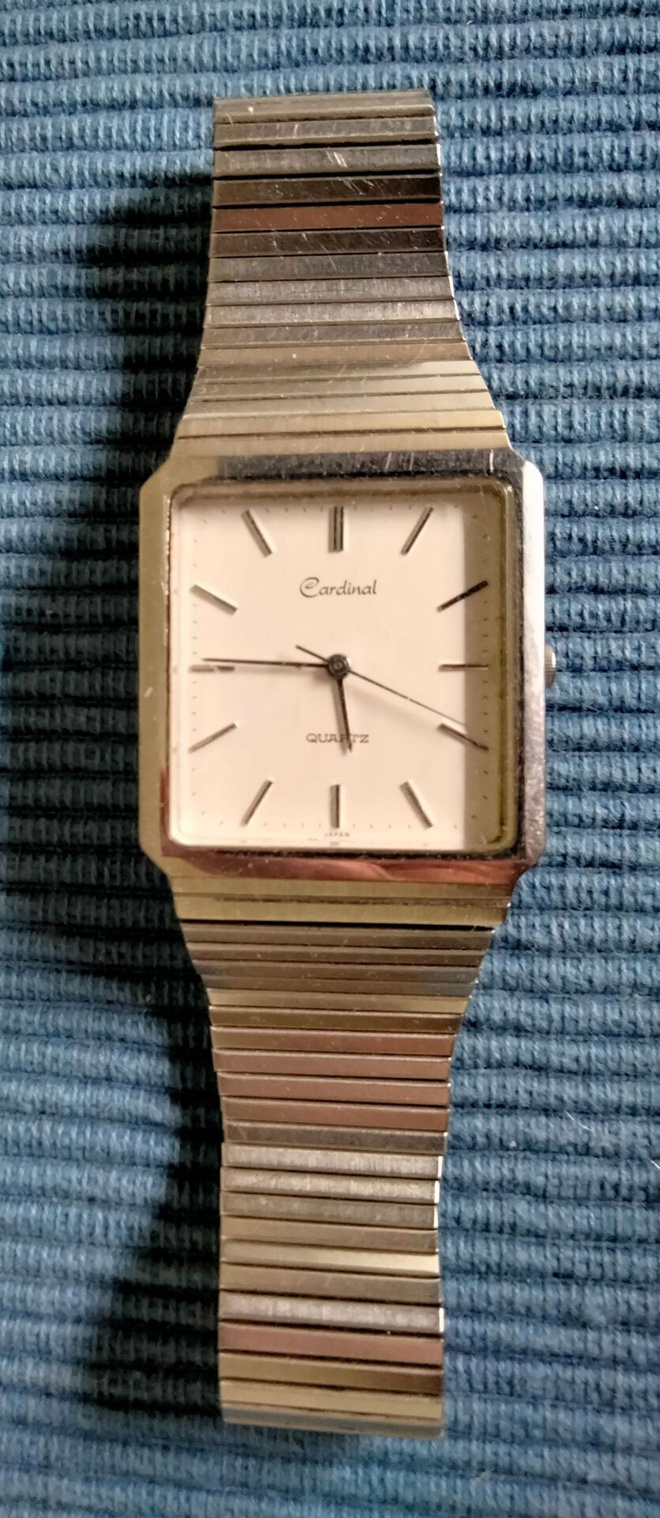 Cardinal Quartz miesten kello (Japan-v.1988)