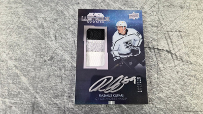 Rasmus Kupari 2021-22 Black Lustrous Rookies /125