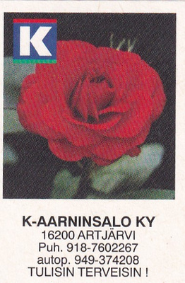 Artjärvi, K - Aarninsalo Ky  b612