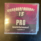Karaokepokkari Pro 15 - Lauletuimmat naisille 2 DVD (UUSI) - pikkukuva 1