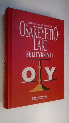 Pauli Koski : Osakeyhtiölaki selityksin 2, Luvut 9-17