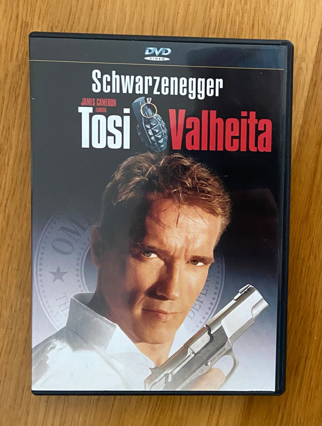 Arnold Schwarzenegger Tosi Valheita dvd