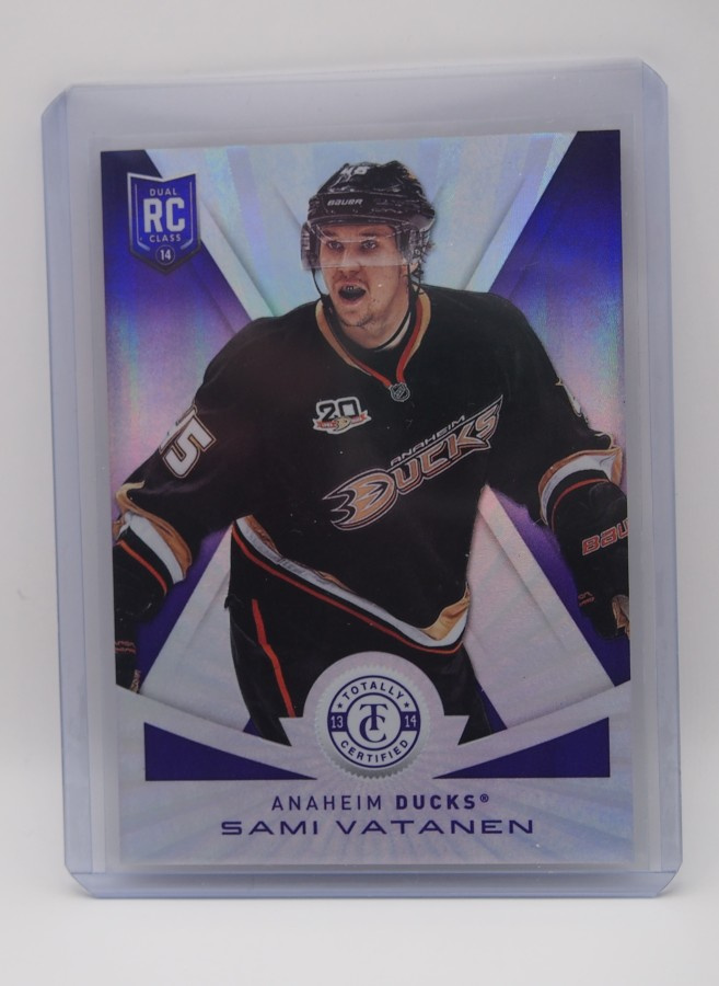 2013-14 Totally certified Purple Sami Vatanen /35