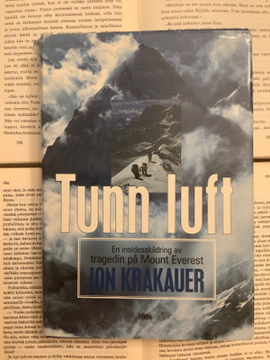 Jon Krakauer - Tunn luft (inbunden bok)