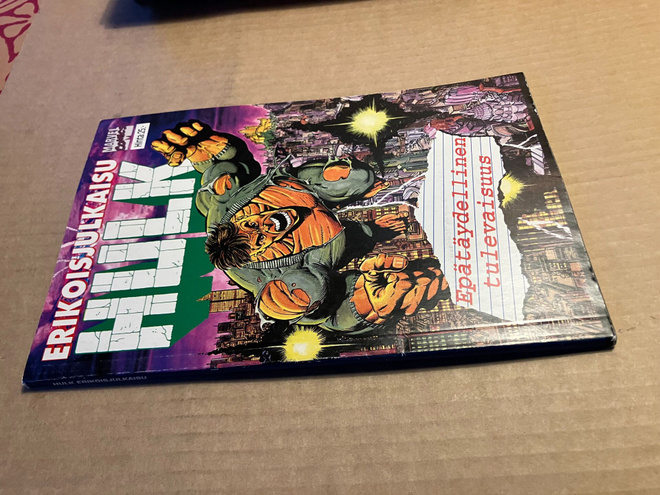 MARVEL HULK ERIKOISJULKAISU 1/1994 HYVÄ