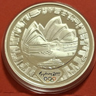 Australia 1 oz 999 hopeaa, Sydney Olympics. (KD4) - pikkukuva 1