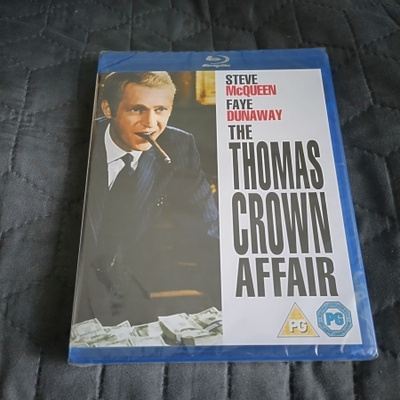 Thomas Crown affair (1968) Blu-ray **muoveissa**