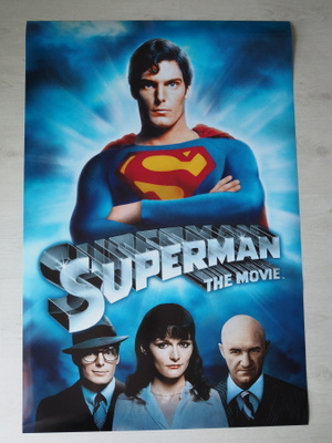 SUPERMAN THE MOVIE - elokuvajuliste ( 105 x 70 cm )