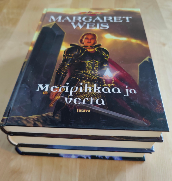 Margaret Weis, Dragonlance, pimeyden oppilas.